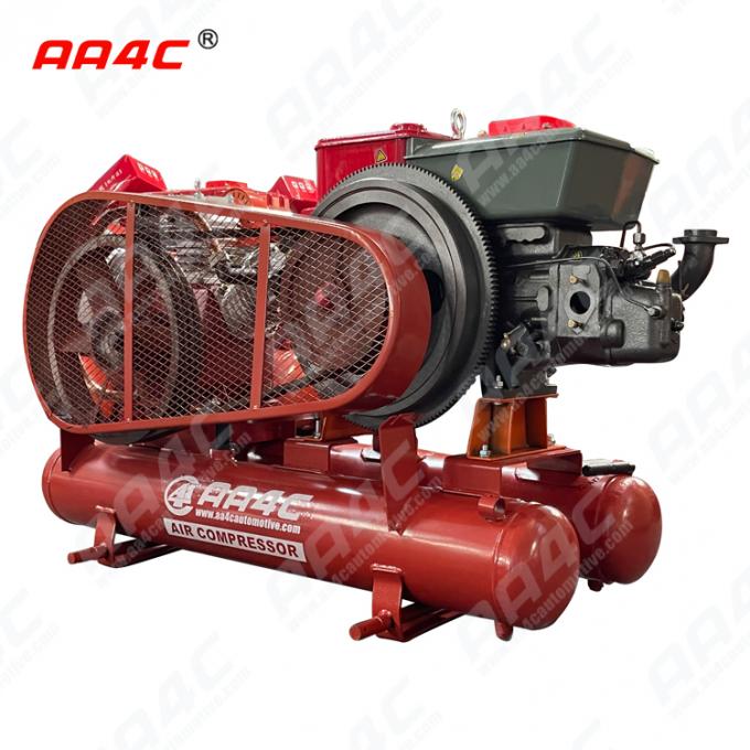 AA4C que reciproca a fonte de ar exterior diesel AA-W1.8/5 da oficina da bomba de ar do compressor de ar do pistão portátil do setor mineiro