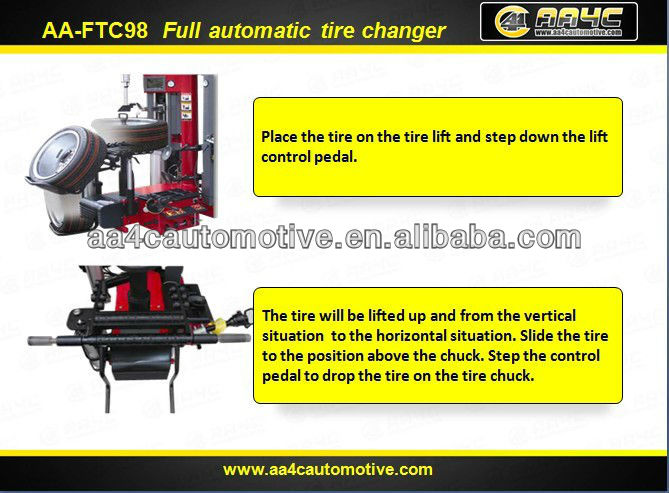 Cambiador automático completo AA-FTC98 do pneu de AA4C
