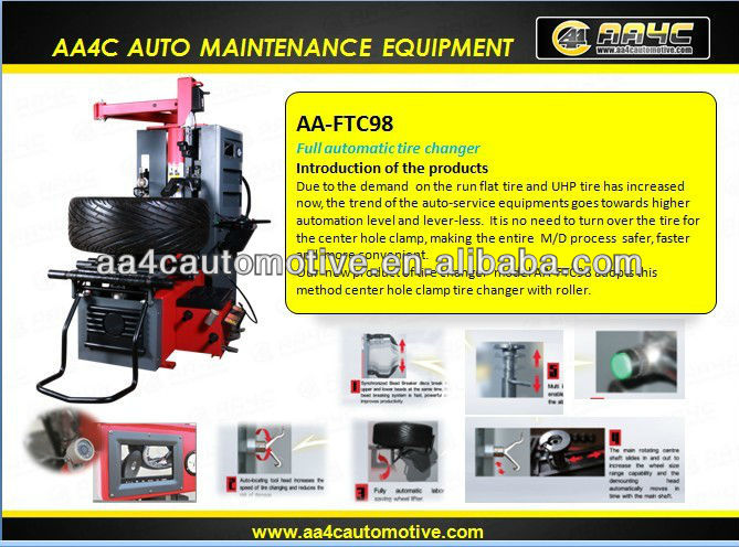 Cambiador automático completo AA-FTC98 do pneu de AA4C