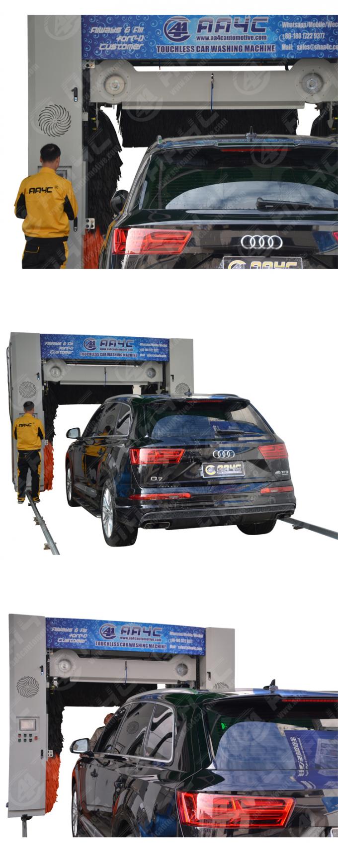 Do sistema totalmente automático da máquina de lavar do carro da solução do pacote dos equipamentos da loja da lavagem do carro de AA4C máquina de lavar de alta pressão do carro
